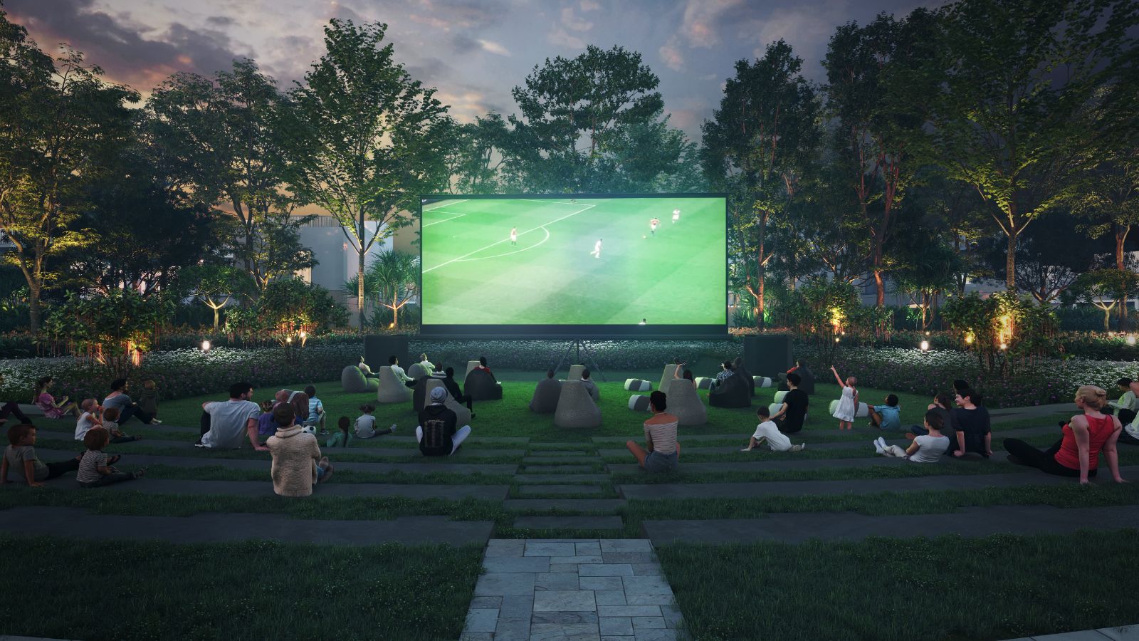 Outdoor cinema